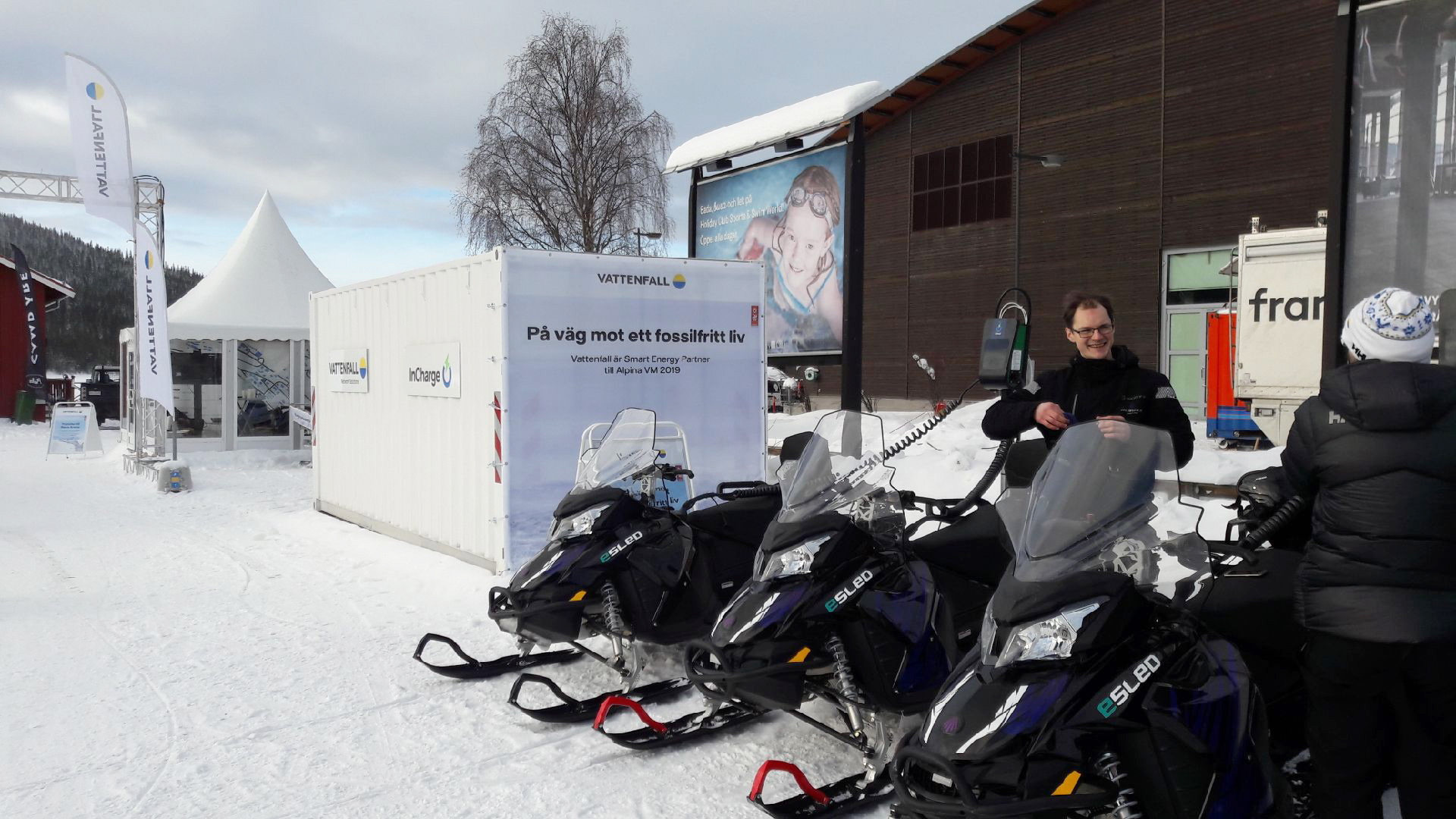Mobile battery storage system deployed in Are, Sweden