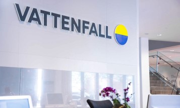 Interior view of Vattenfall headquarters